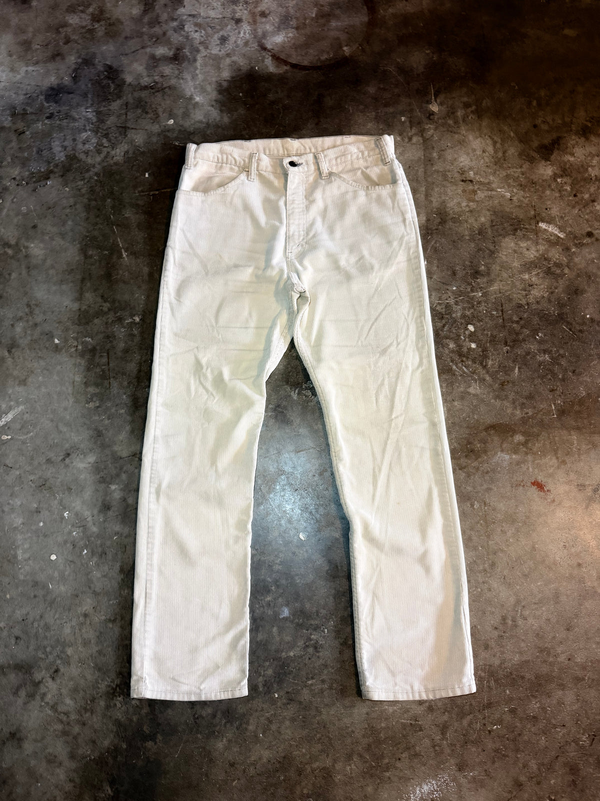 1970s Tan Levi’s White Tab 519 Corduroy Pants (32x30)