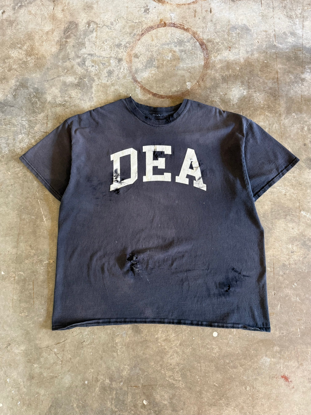 90s Faded Thrashed DEA Tee (X-Large)