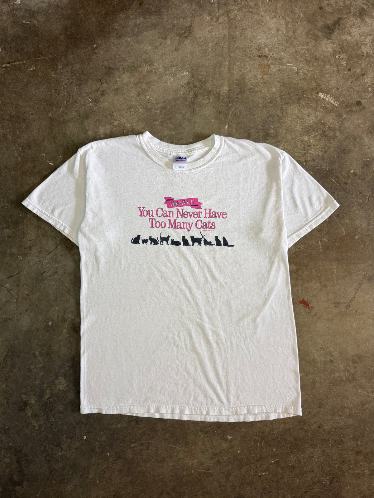 2000s “Too Many Cats” Tee (Large)