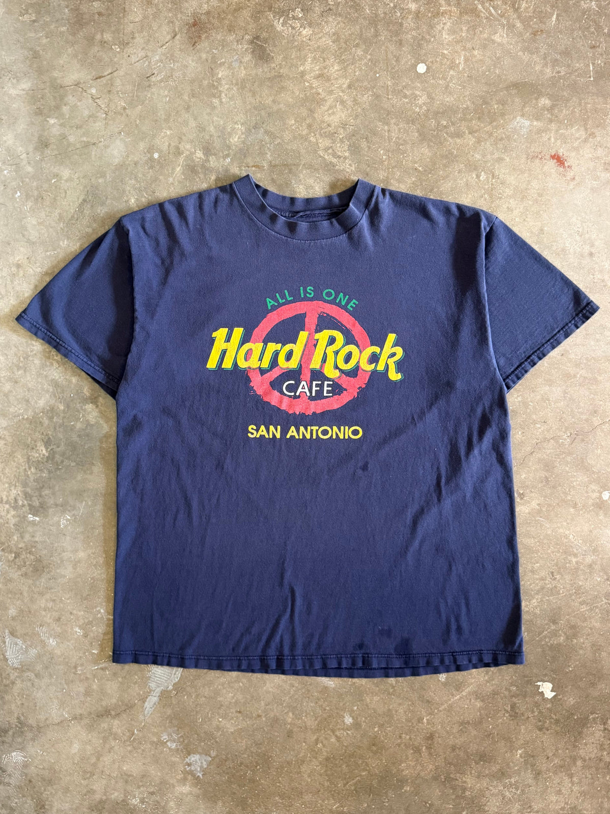 1990s Faded Hard Rock All Is One Tee (X-Large)