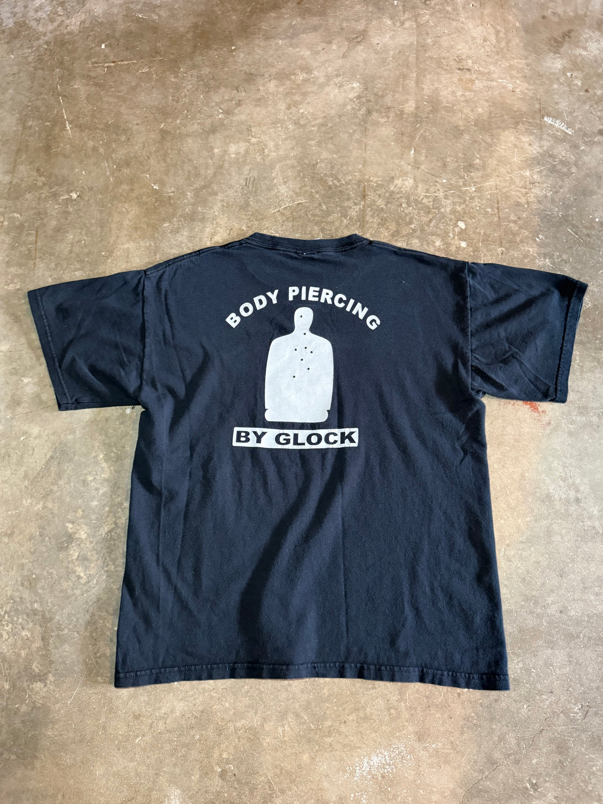 2000s Body Piercing By Glock Tee
(Large)