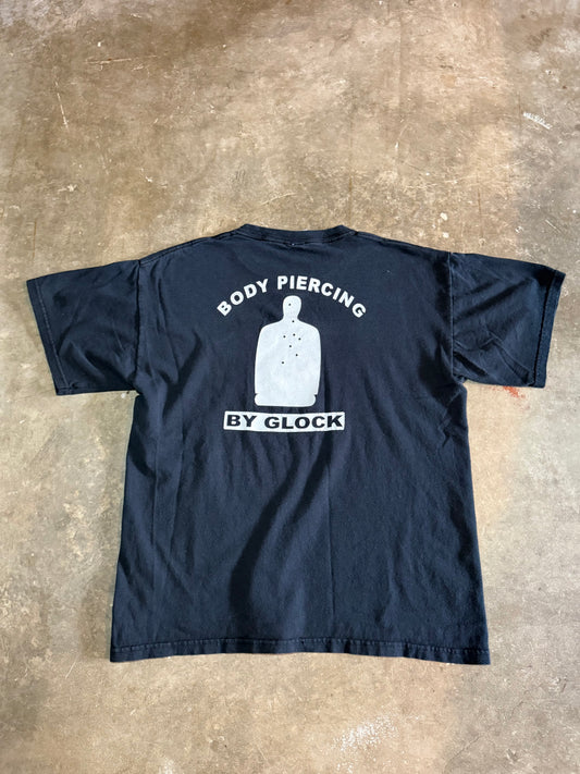 2000s Body Piercing By Glock Tee
(Large)