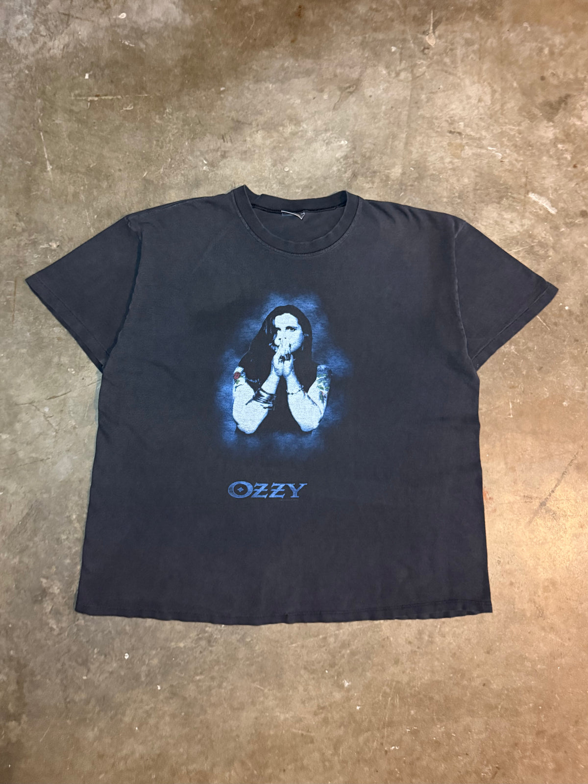 1996 Faded Ozzy Osbourne Retirement Sucks Tee (X-Large)