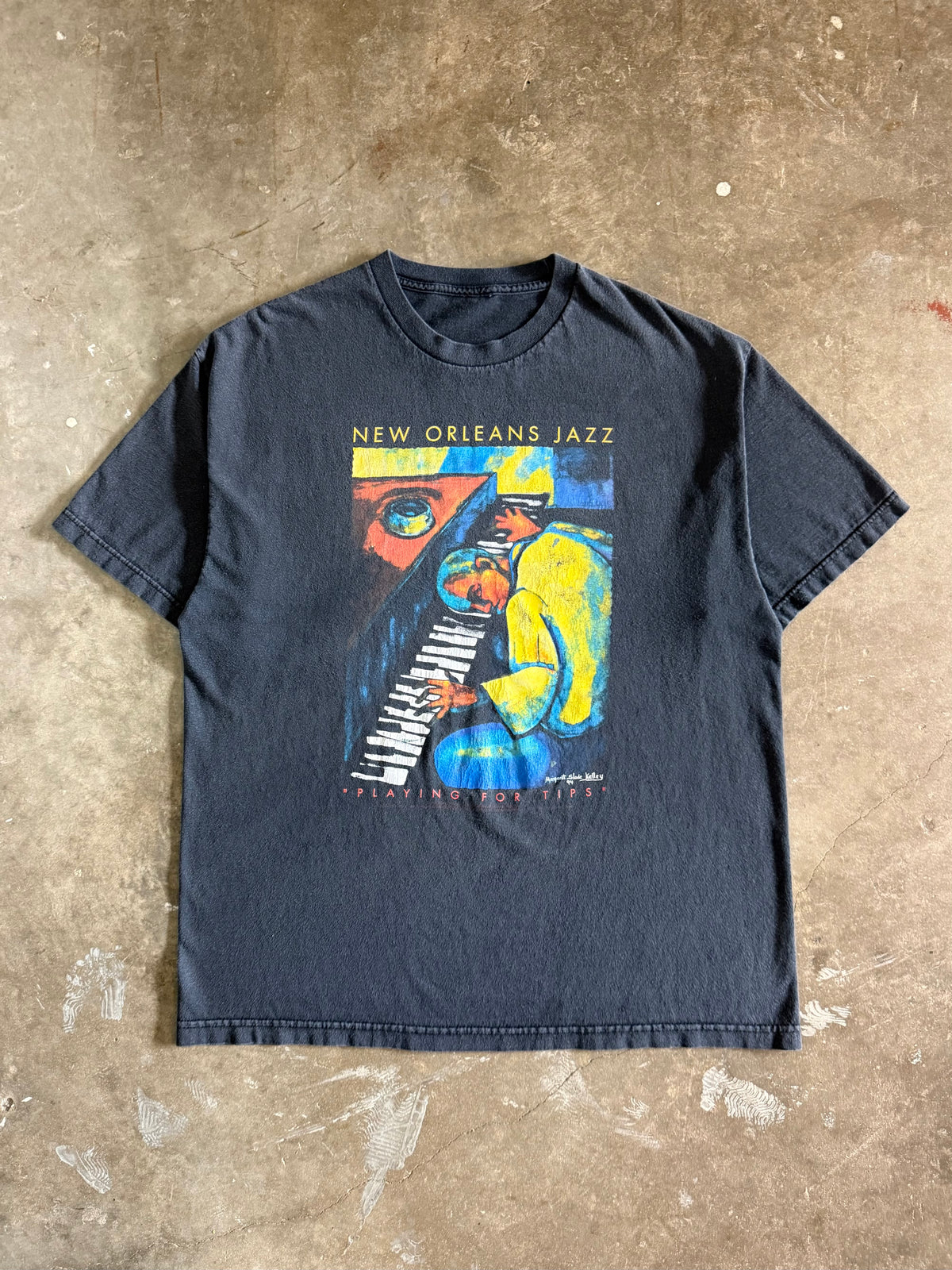 1994 Faded Margaret Slade Kelly Jazz Tee (X-Large)