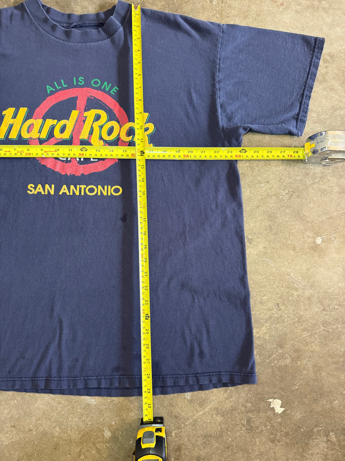 1990s Faded Hard Rock All Is One Tee (X-Large)