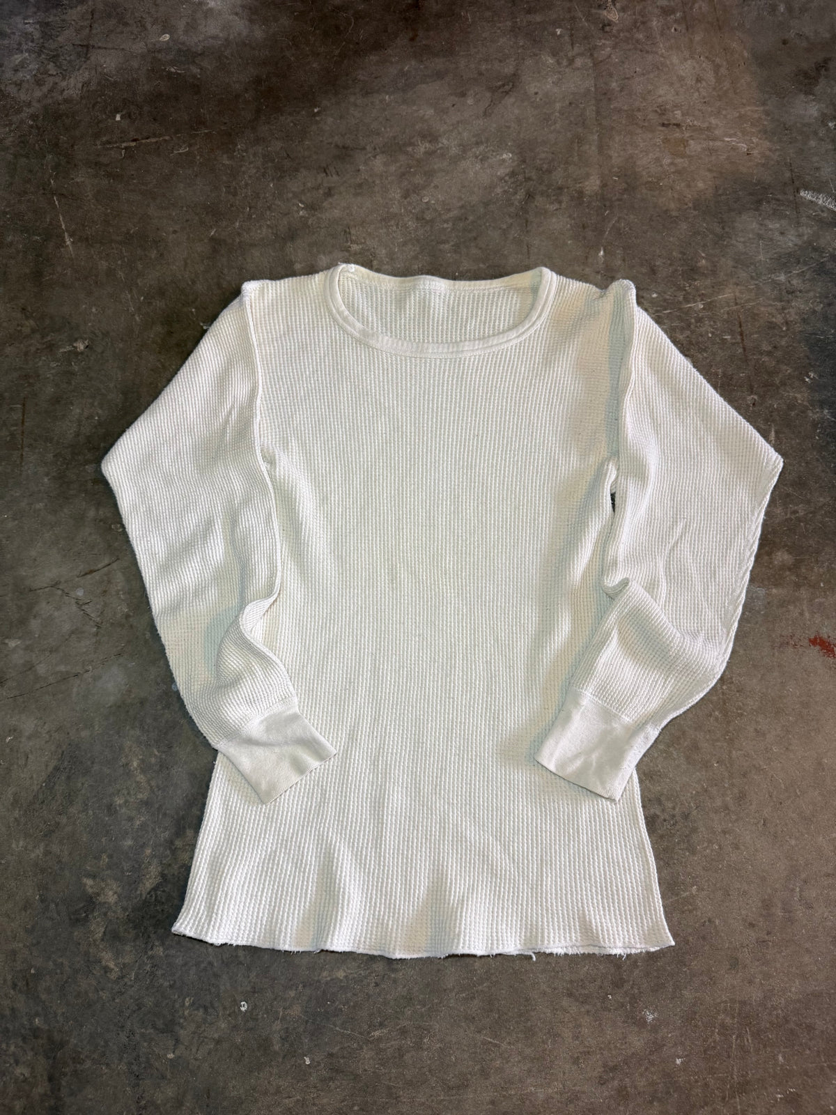 1980s Waffle Knit Thermal (Large)