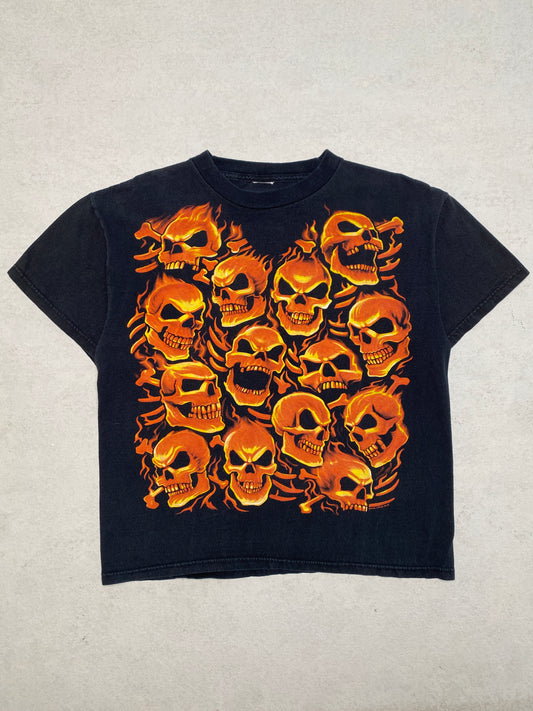 2006 Liquid Blue Skull Tee [S]