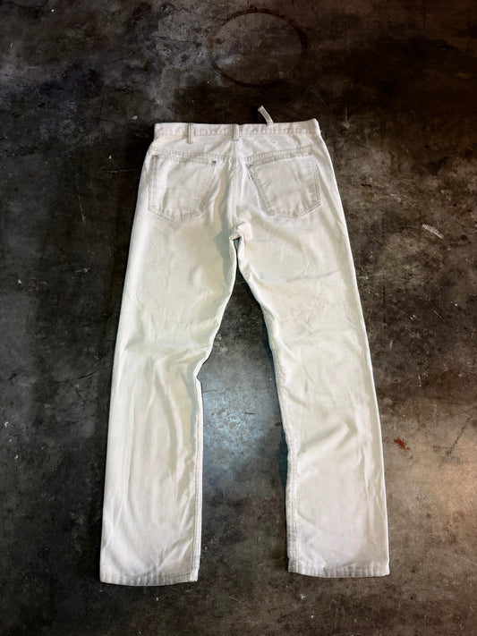 1970s Tan Levi’s White Tab 519 Corduroy Pants (32x30)