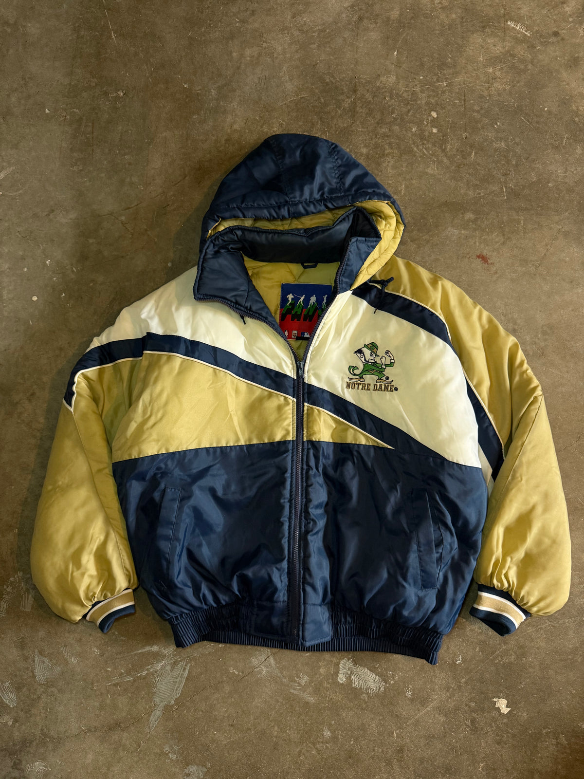 1990s Notre Dame Puffer Jacket (Large)