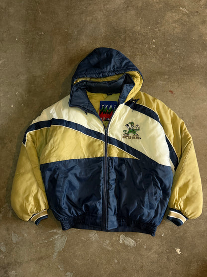 1990s Notre Dame Puffer Jacket (Large)