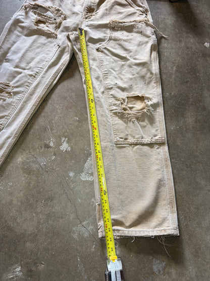 Faded & Thrashed Carhartt Double Knee Pants (32x30)