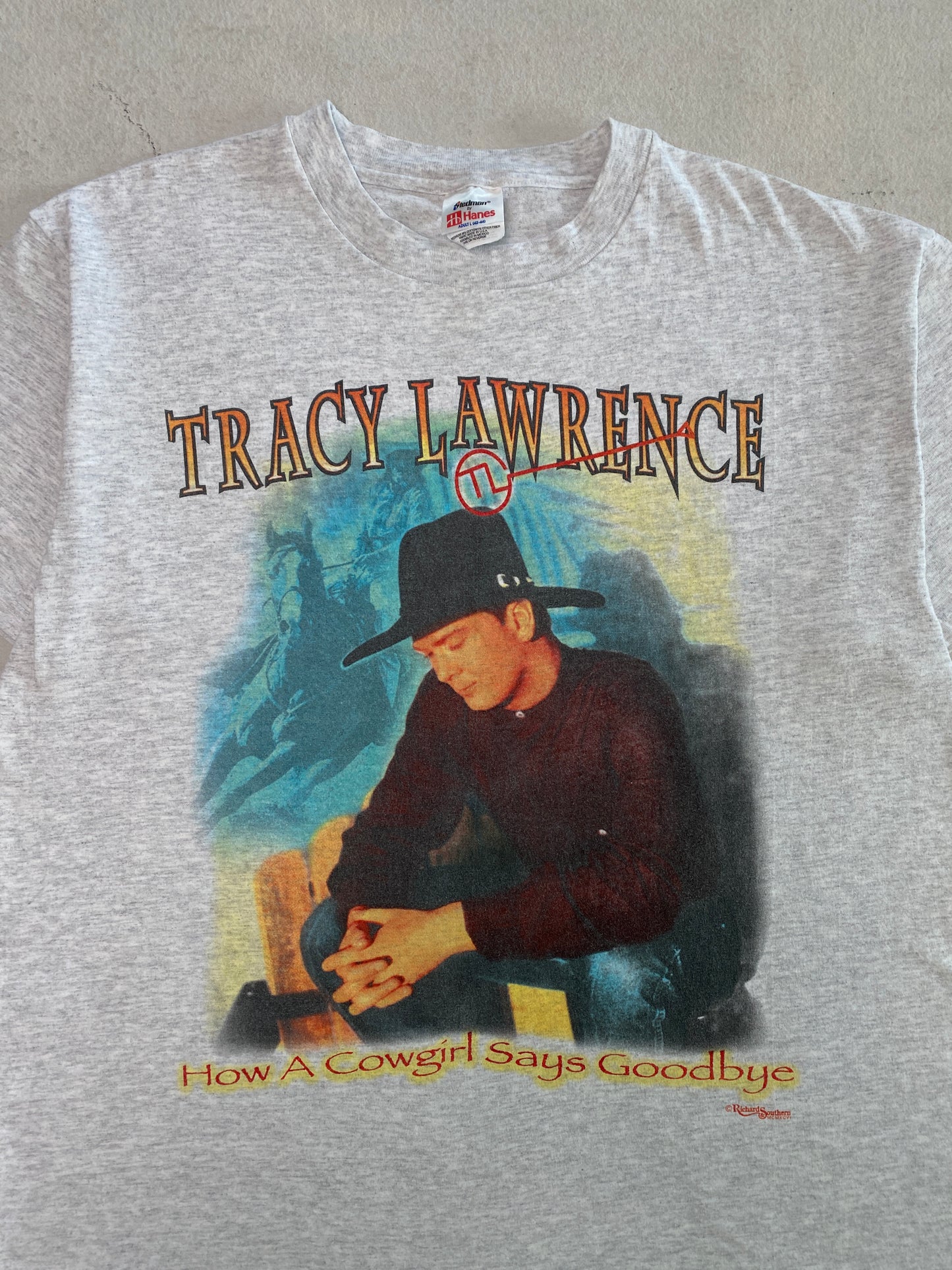 1990s Tracy Lawrence Country Music Tee [L]