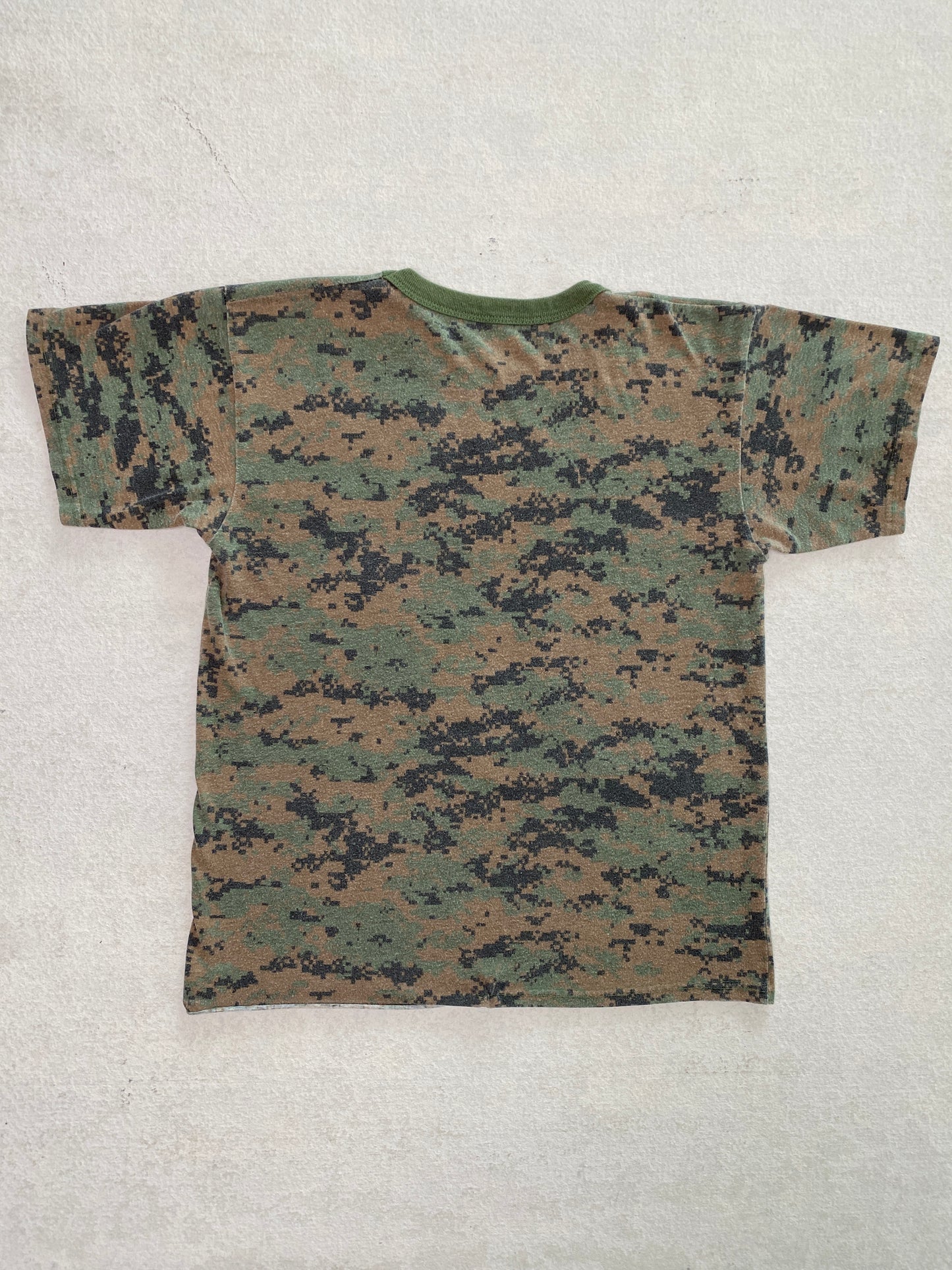 2000s Digital Camo Ringer Tee [S]