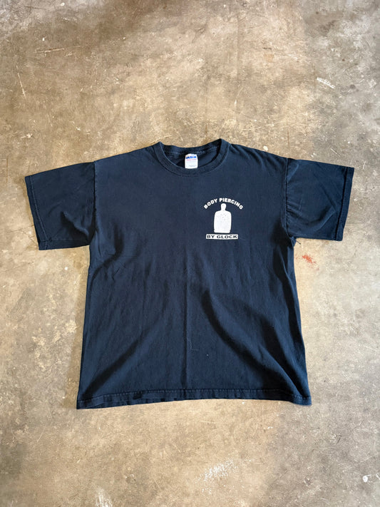 2000s Body Piercing By Glock Tee 
(Large)