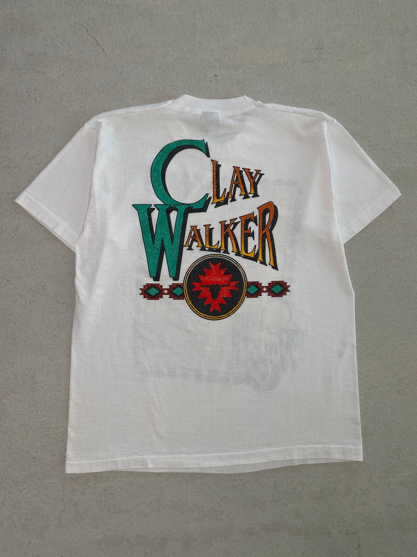 1990s Clay Walker Country Music Tee [L]