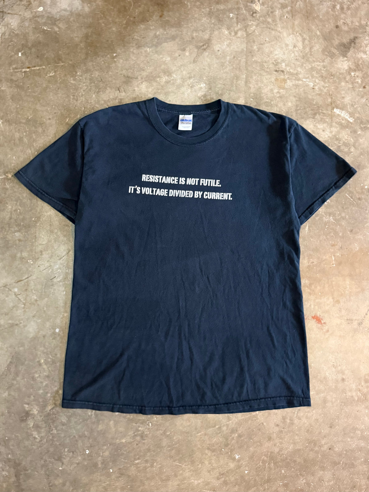2000s Resistance Is Not Futile Tee (Large)