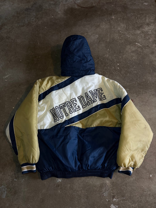 1990s Notre Dame Puffer Jacket (Large)