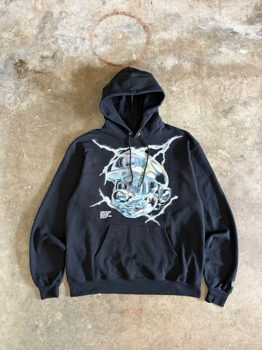 2019 @Imran_Potato Chrome Mario Egg Hoodie (Large)