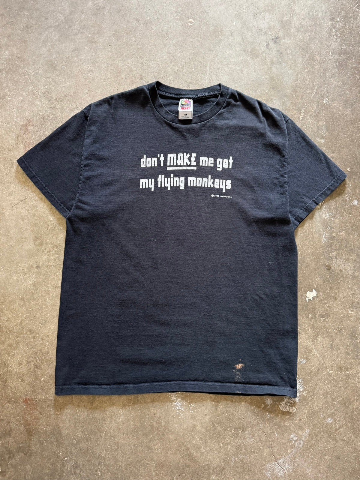 1990s Faded Flying Monkeys Metropolis Tee (X-Large)