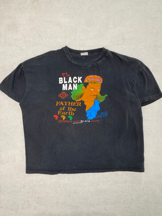 1990s “The Black Man Father of the Earth” Tee [XXL]