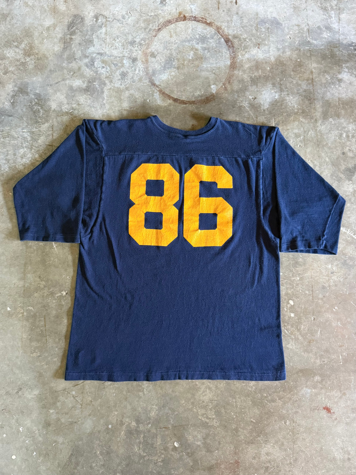 1970s Notre Dame 86 Champion Jersey Tee (X-Large)