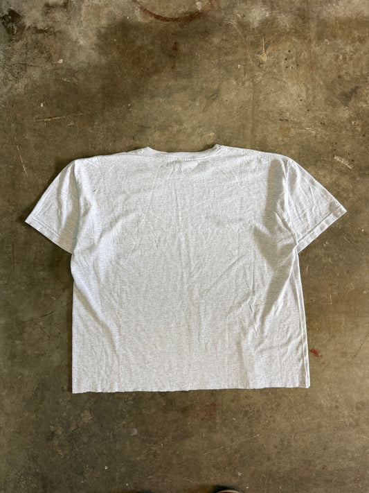 1990s Cropped Kitten Pocket Tee (X-Large)