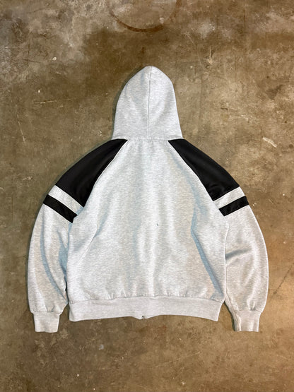 1980s Gray Nike Zip-Up Jacket (X-Large)