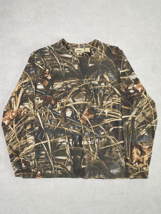 2000s Camo Long Sleeve Tee [XL]