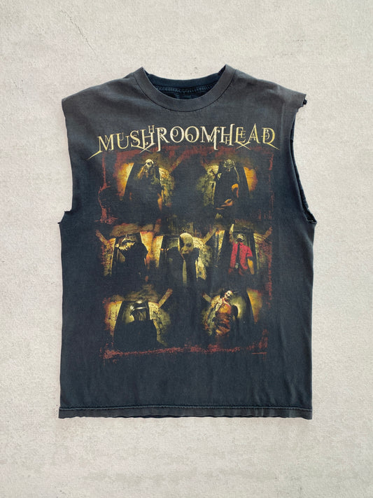 2000s Mushroom Head Metal Cutoff Band Tee [L]