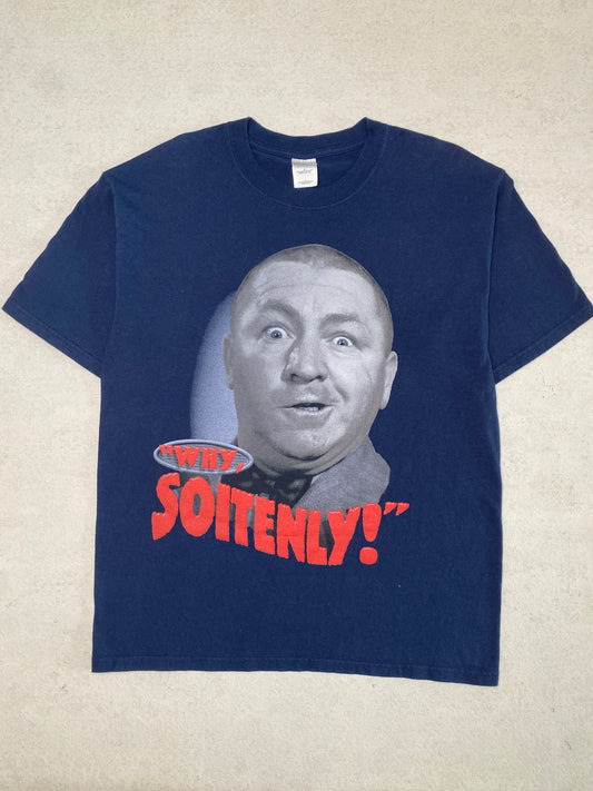 1999 Curly Three Stooges Tee [L]