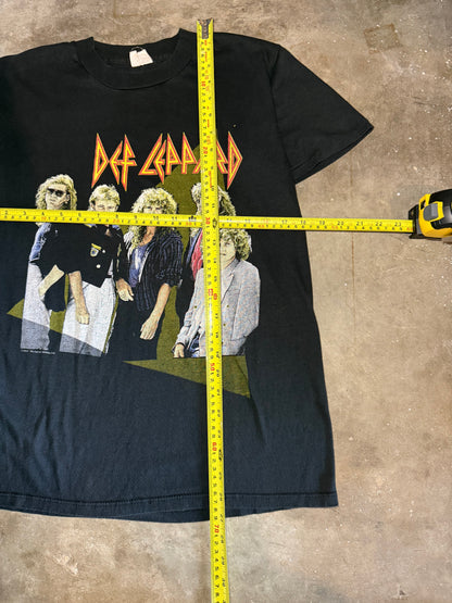 1980s Def Leppard Hysteria Tour Tee (Medium)