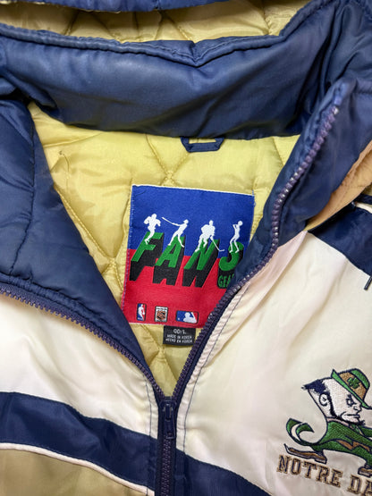 1990s Notre Dame Puffer Jacket (Large)