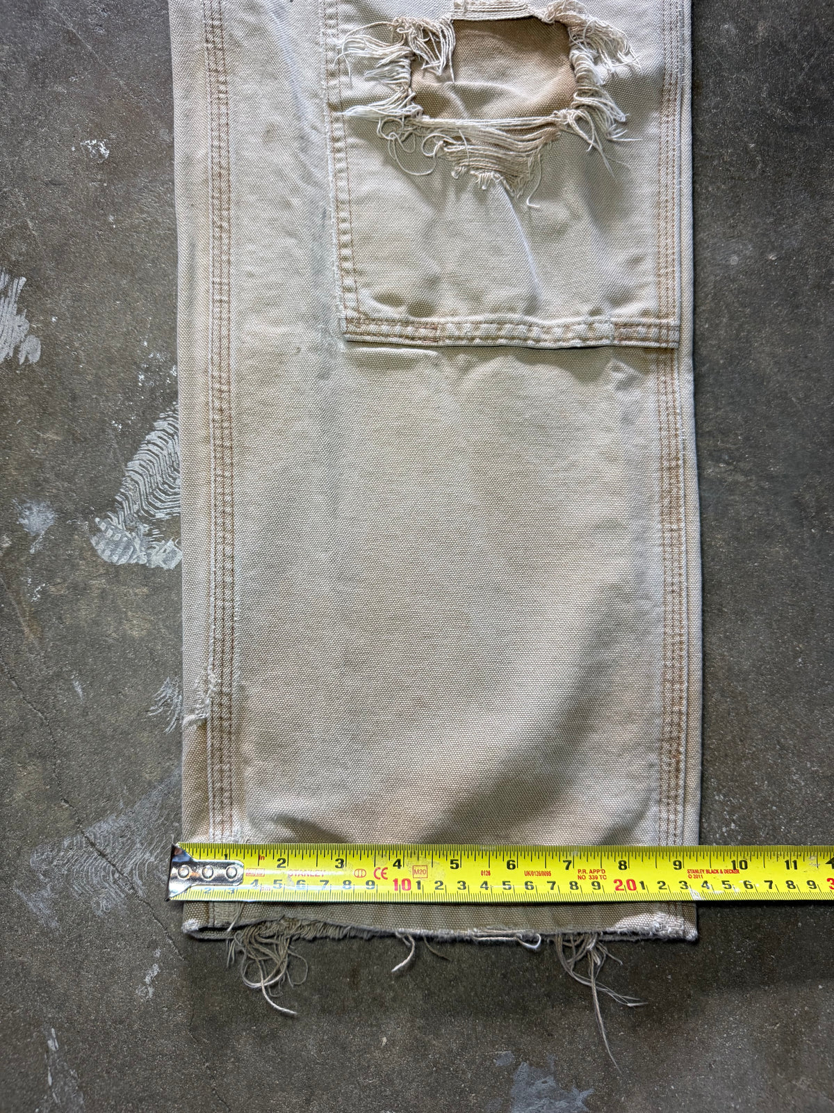Faded & Thrashed Carhartt Double Knee Pants (32x30)