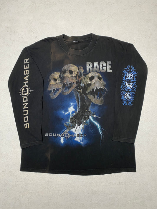 2003 Faded Rage Sounchaser Long Sleeve Band Tee [XL]