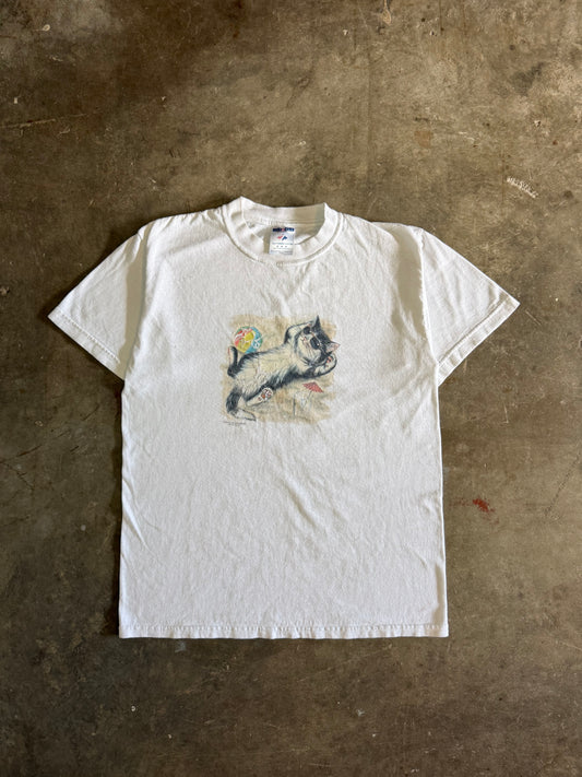2000s “Beach Cat” Tee (Medium)