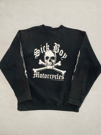 2000s Sick Boy Motorcycles Crewneck [L]