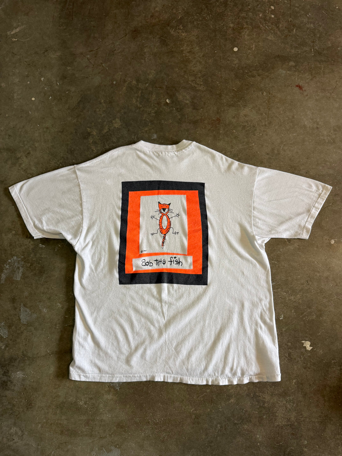 1990s “Bob The Fish” Art Tee (X-Large)