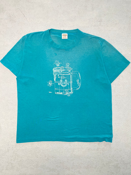 1985 Faded Spring Carnival Tee [L]