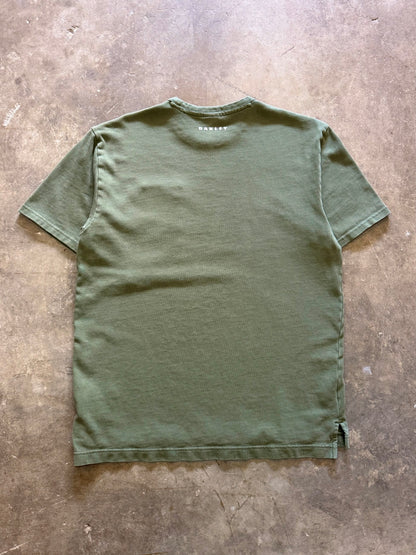 2000s Olive Tactical Oakley Tee (Medium)